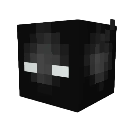 ShiftyWinters Minecraft avatar head, 3D render