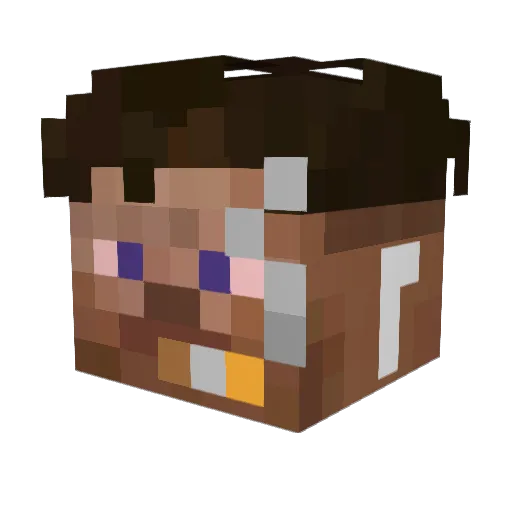 Shifty_C Minecraft avatar head, 3D render