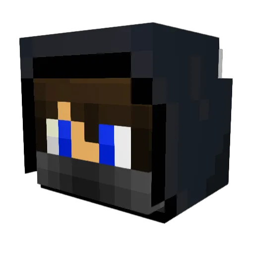 ShihTzuWaG Minecraft avatar head, 3D render