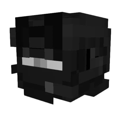 Shiibaholic Minecraft avatar head, 3D render