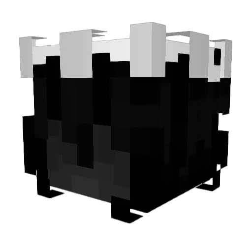 Shikkosaki Minecraft avatar head, 3D render