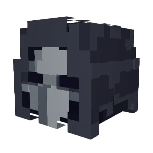 ShimmerAddict13 Minecraft avatar head, 3D render