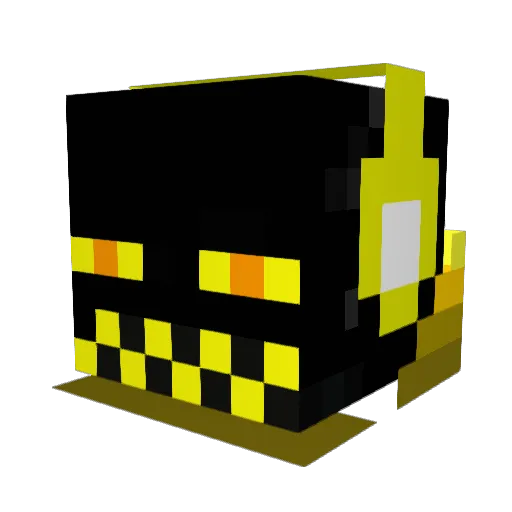ShimmyBoy Minecraft avatar head, 3D render