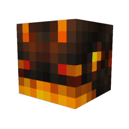 ShinKeyy Minecraft avatar head, 3D render