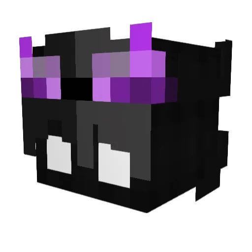 ShinTDS Minecraft avatar head, 3D render