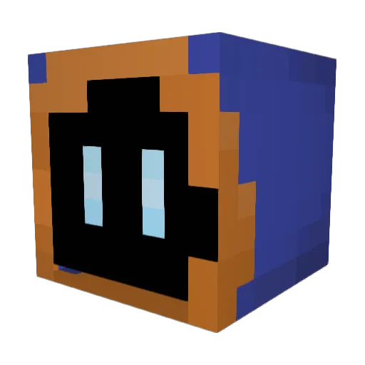 Shine_1110 Minecraft avatar head, 3D render
