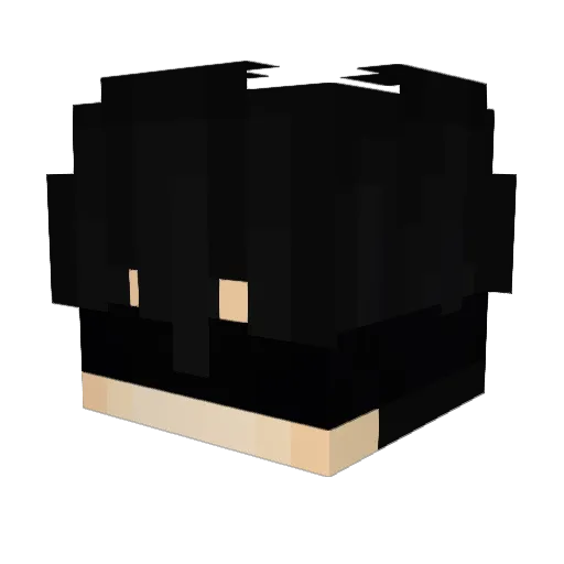 Shine_the_Hawk Minecraft avatar head, 3D render