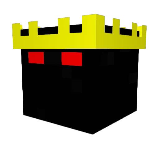 Shiner600 Minecraft avatar head, 3D render