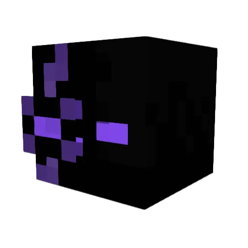 ShingHei Minecraft avatar head, 3D render