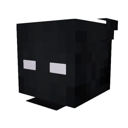 Shinjiboyo Minecraft avatar head, 3D render
