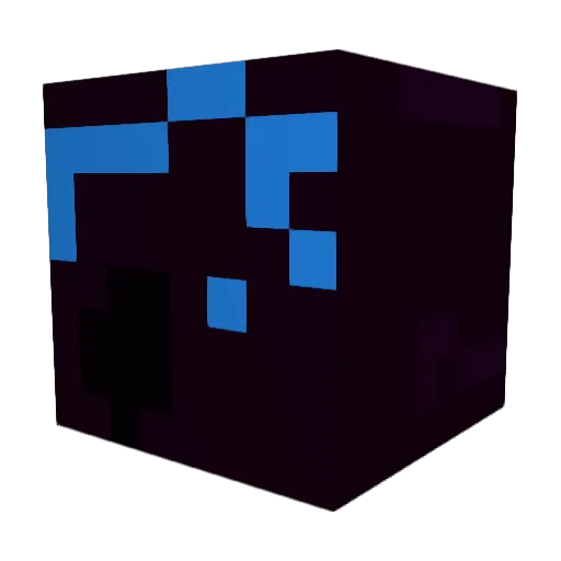 ShinyGreyson Minecraft avatar head, 3D render