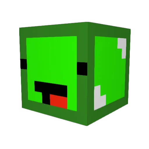 ShinyPants0 Minecraft avatar head, 3D render