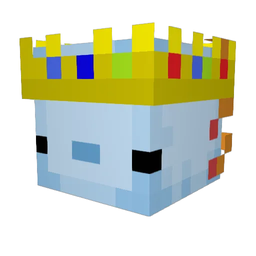 ShinySaturn9243 Minecraft avatar head, 3D render