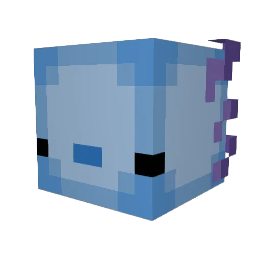 ShinyShindy Minecraft avatar head, 3D render