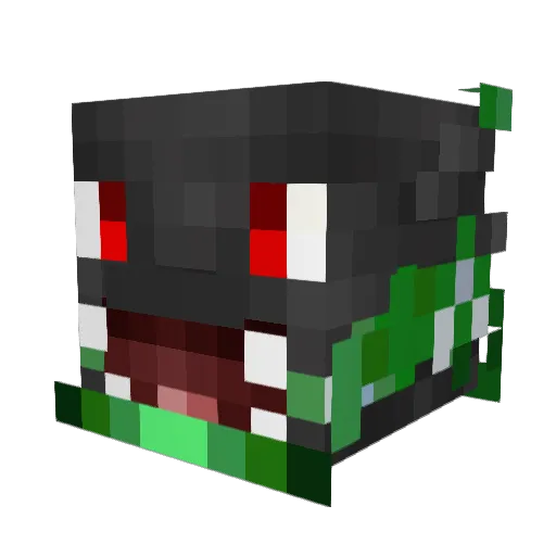 Shiny_Charizap Minecraft avatar head, 3D render