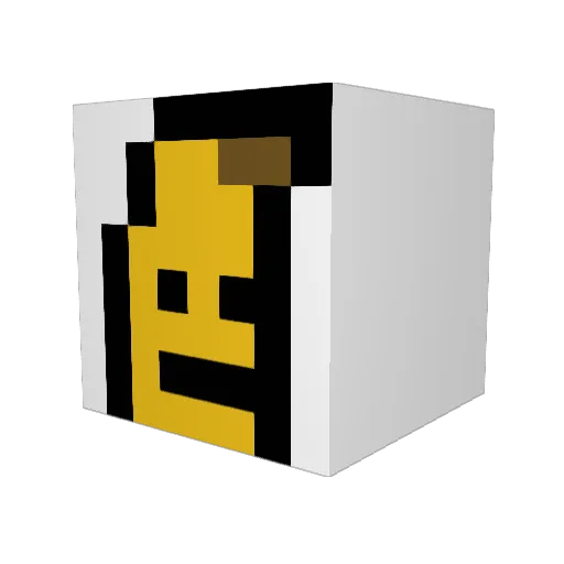 Shinybig71 Minecraft avatar head, 3D render