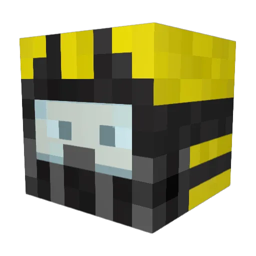 ShionTatarian Minecraft avatar head, 3D render