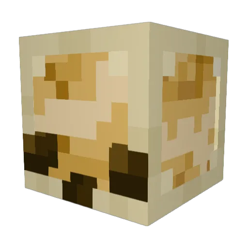 Shionnii Minecraft avatar head, 3D render
