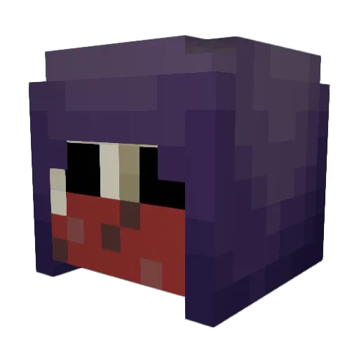 Shipey95 Minecraft avatar head, 3D render