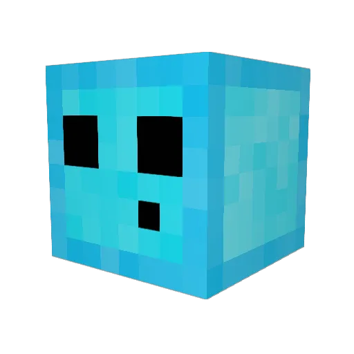 Shippo07 Minecraft avatar head, 3D render