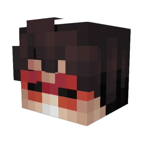 Shippyx Minecraft avatar head, 3D render