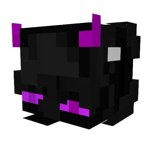 Shir2106 Minecraft avatar head, 3D render