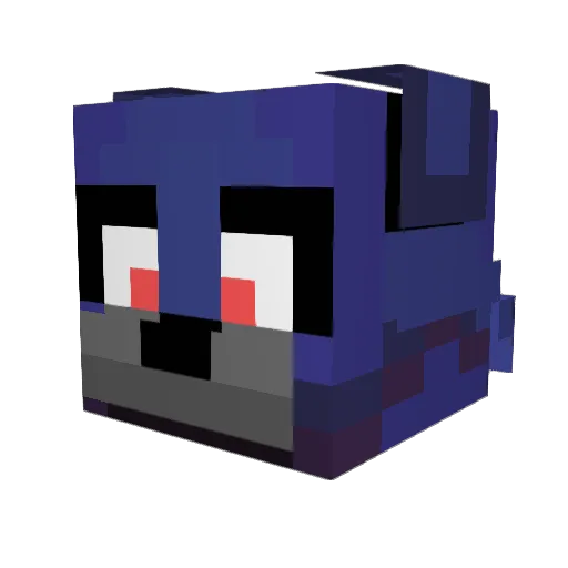 Shireling07 Minecraft avatar head, 3D render
