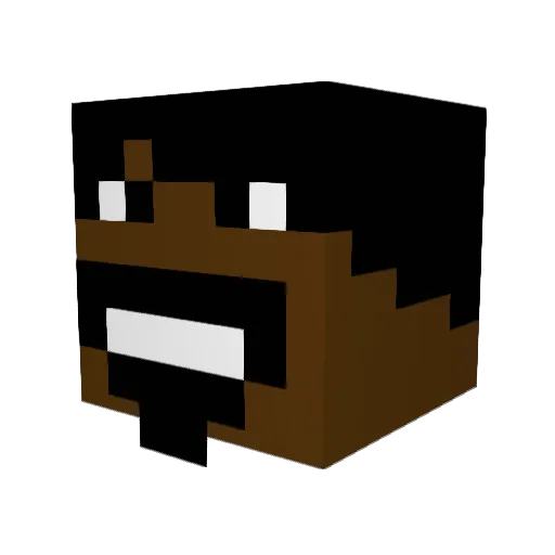 ShirleyStacker66 Minecraft avatar head, 3D render