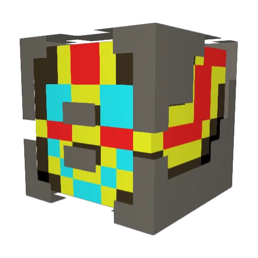 Shiro_92 Minecraft avatar head, 3D render