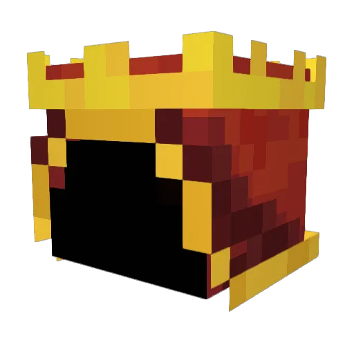Shiro_r4Er Minecraft avatar head, 3D render