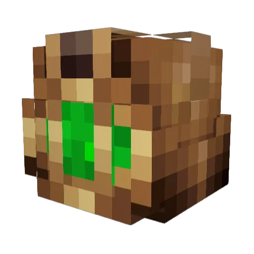 Shirogane_Puma Minecraft avatar head, 3D render