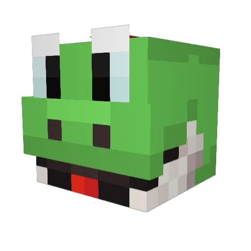 Shiryu0531 Minecraft avatar head, 3D render