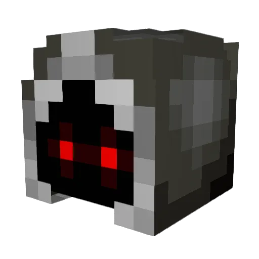 Shishio444 Minecraft avatar head, 3D render
