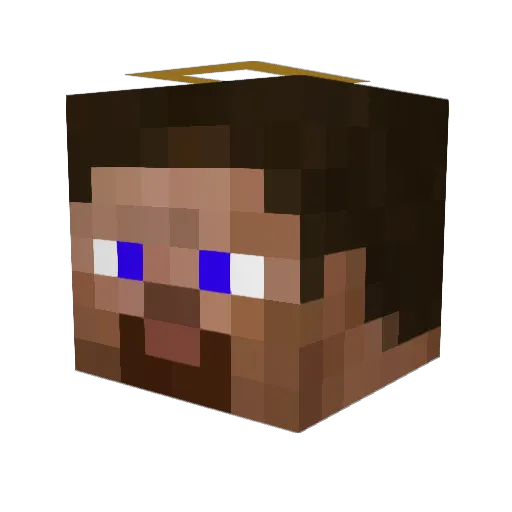 Shishogg Minecraft avatar head, 3D render