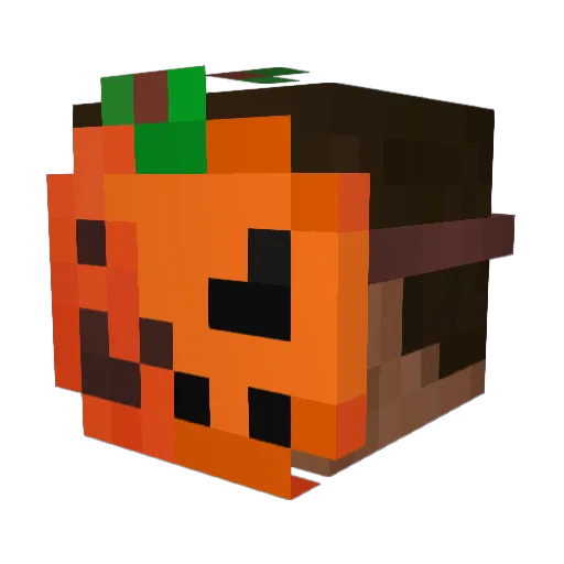 Shivan010 Minecraft avatar head, 3D render