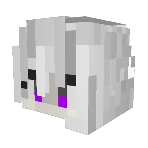 ShiyanoMike Minecraft avatar head, 3D render