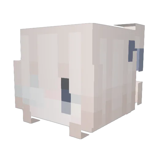 Shiyue_OwQ Minecraft avatar head, 3D render
