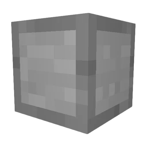 Shlasmata Minecraft avatar head, 3D render