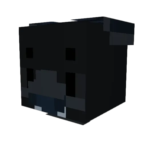 Shlimmiguy Minecraft avatar head, 3D render