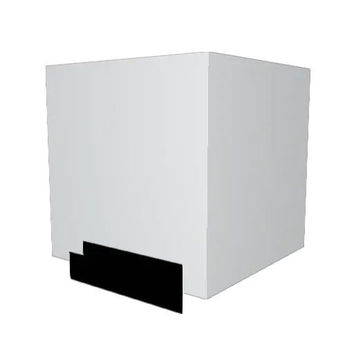 Shlorrmp Minecraft avatar head, 3D render