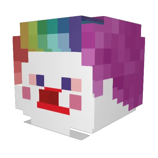 Shluckes Minecraft avatar head, 3D render