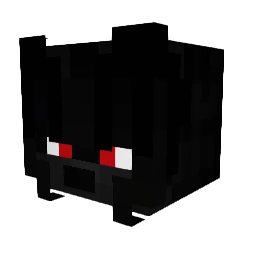 ShmockedAlt Minecraft avatar head, 3D render