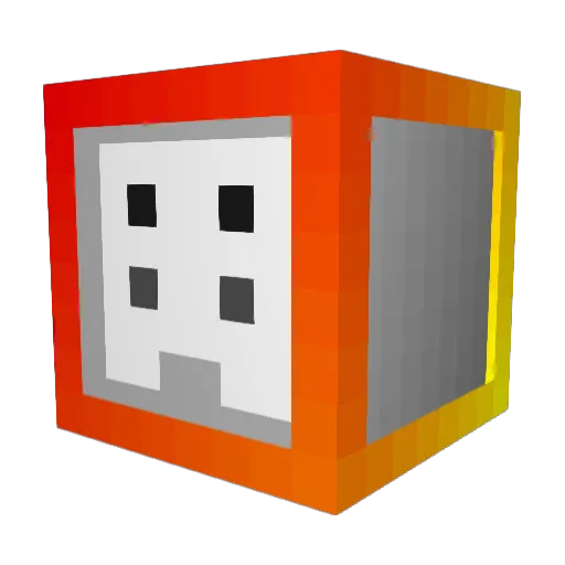 Shmooooo Minecraft avatar head, 3D render