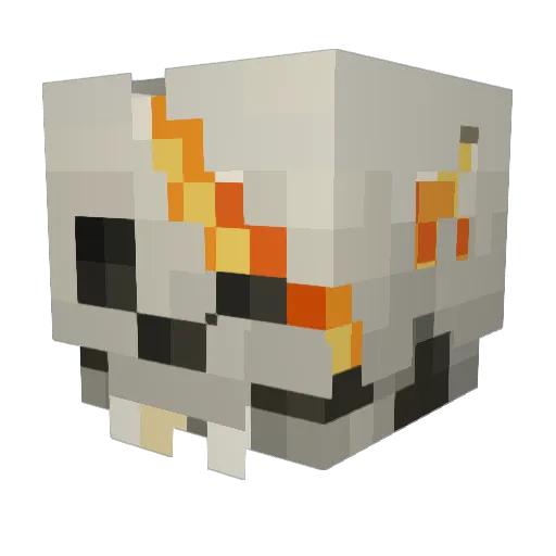 ShmuMew Minecraft avatar head, 3D render