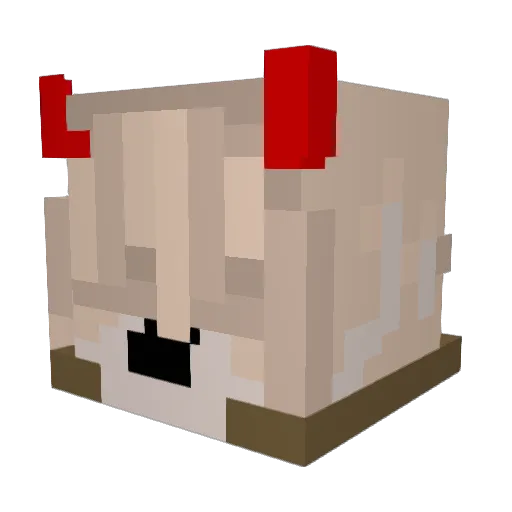 ShnastyMan420 Minecraft avatar head, 3D render