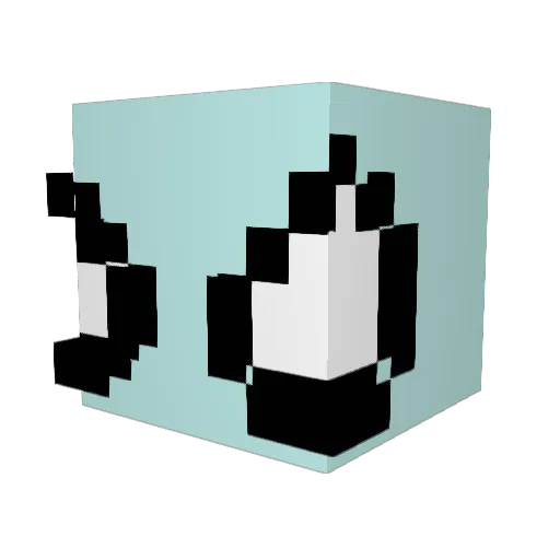 Shnepka Minecraft avatar head, 3D render
