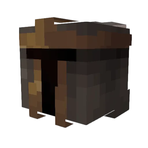 Shnoobus Minecraft avatar head, 3D render
