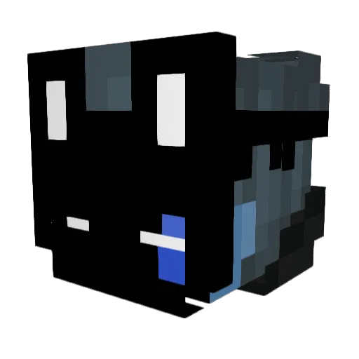 ShoIsWashed Minecraft avatar head, 3D render