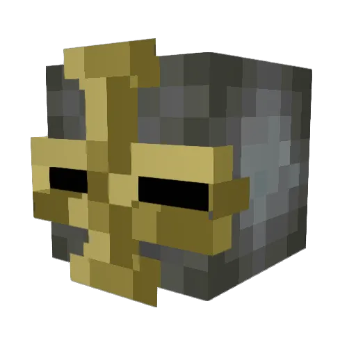 ShockWave8199 Minecraft avatar head, 3D render
