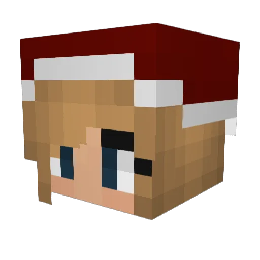 Shockeerz Minecraft avatar head, 3D render